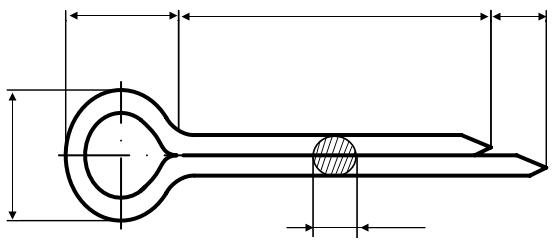 Zawleczka DIN 94