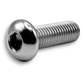 M6x20 A4 Śruba zaokrąglona, imbus ISO 7380-1
