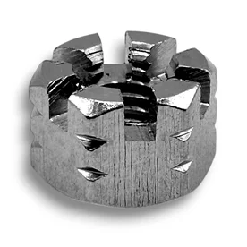 16,0mm (M16) A2 Nakrętka koronowa DIN 935