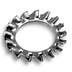 3,2mm (M3) A2 Podkładka ząbkowana zew. DIN 6798A