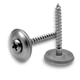 4,5x70 A2  Wkręt do drewna z podkładką EPDM