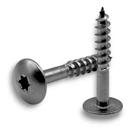 4,8x60 A2 Wkręt do drewna grzybkowy torx niepełny